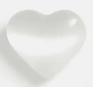 Selenite Heart