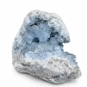 אשכול סלסטייט טבעי 795 גרם – Celestite Cluster 795g