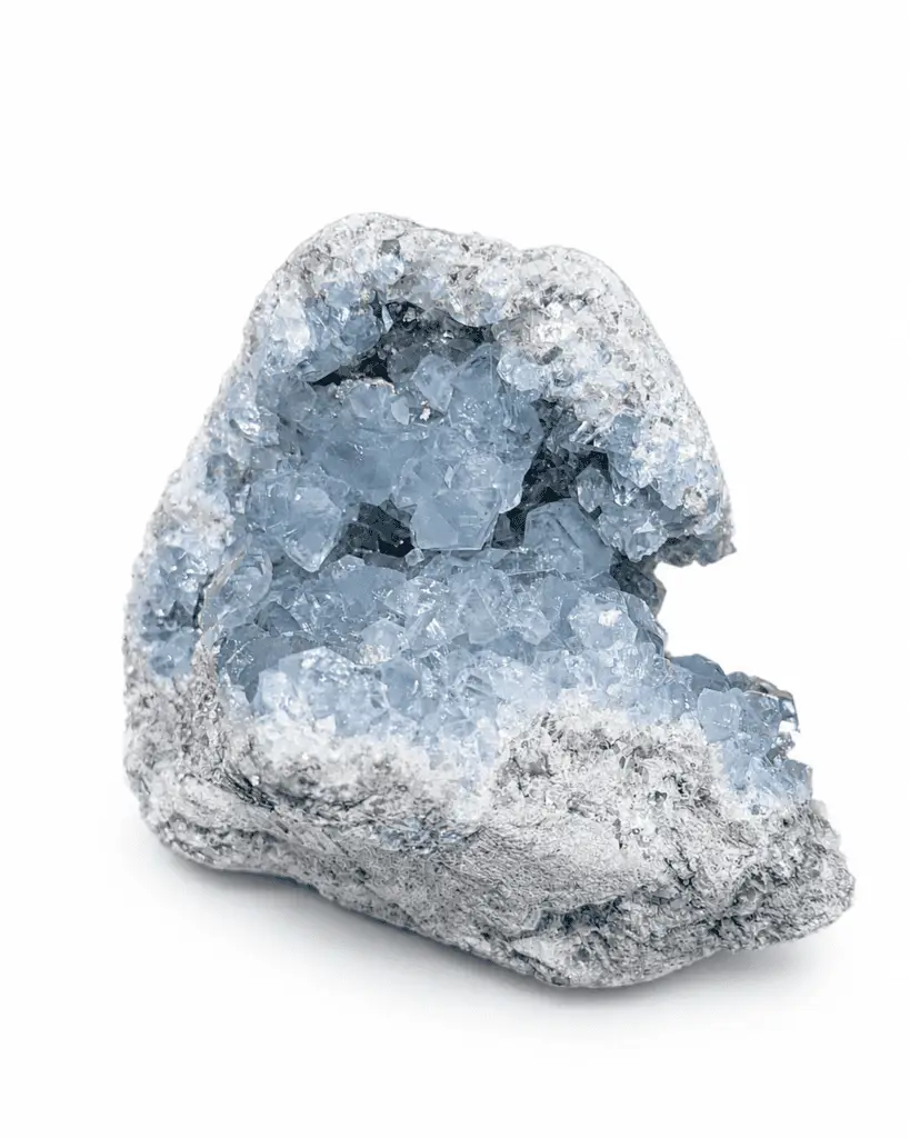 אשכול סלסטייט טבעי 795 גרם &ndash; Celestite Cluster 795g