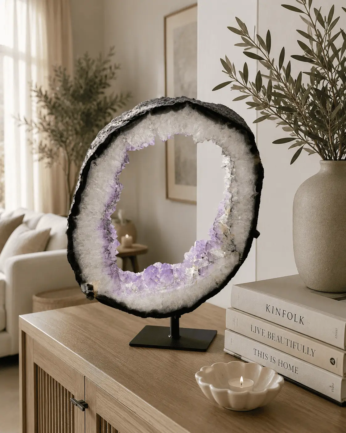 פורטל אמטיסט טבעי 6.37 ק"ג – Amethyst Portal – תמונה 3