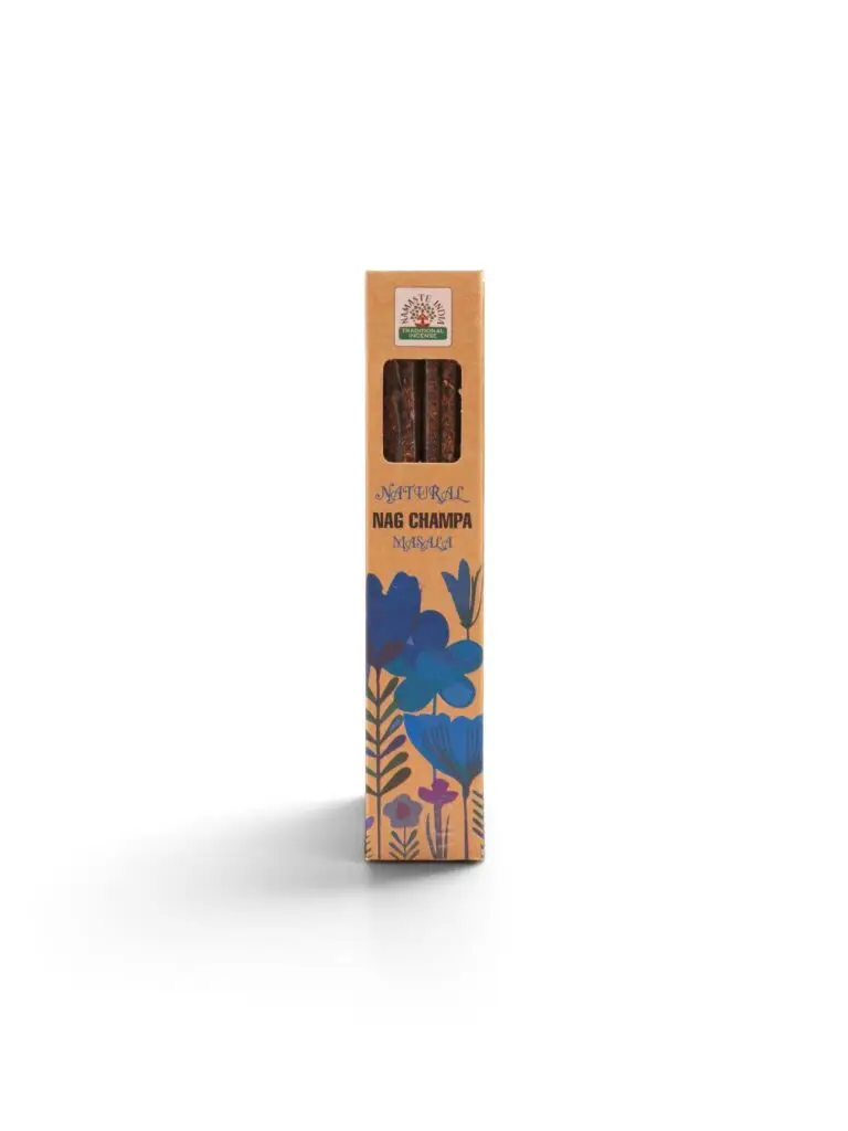 קטורת מסאלה טבעית נמסטה הודו &ndash; נאג צ'מפה | Namaste India Natural Masala Incense &ndash; Nag Champa